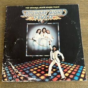 Original 1977 Saturday Night Fever Movie Soundtrack Vinyl